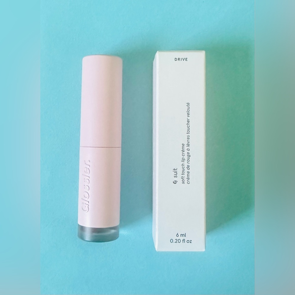 GLOSSIER Drive G Suit Soft Touch Lip Creme Demi Matte Creamy Liquid Lip Color